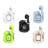 Air 31 Original Wireless Earbuds Bluetooth Earphones - Transparent HIFI Headphones With LED Power Digital Display