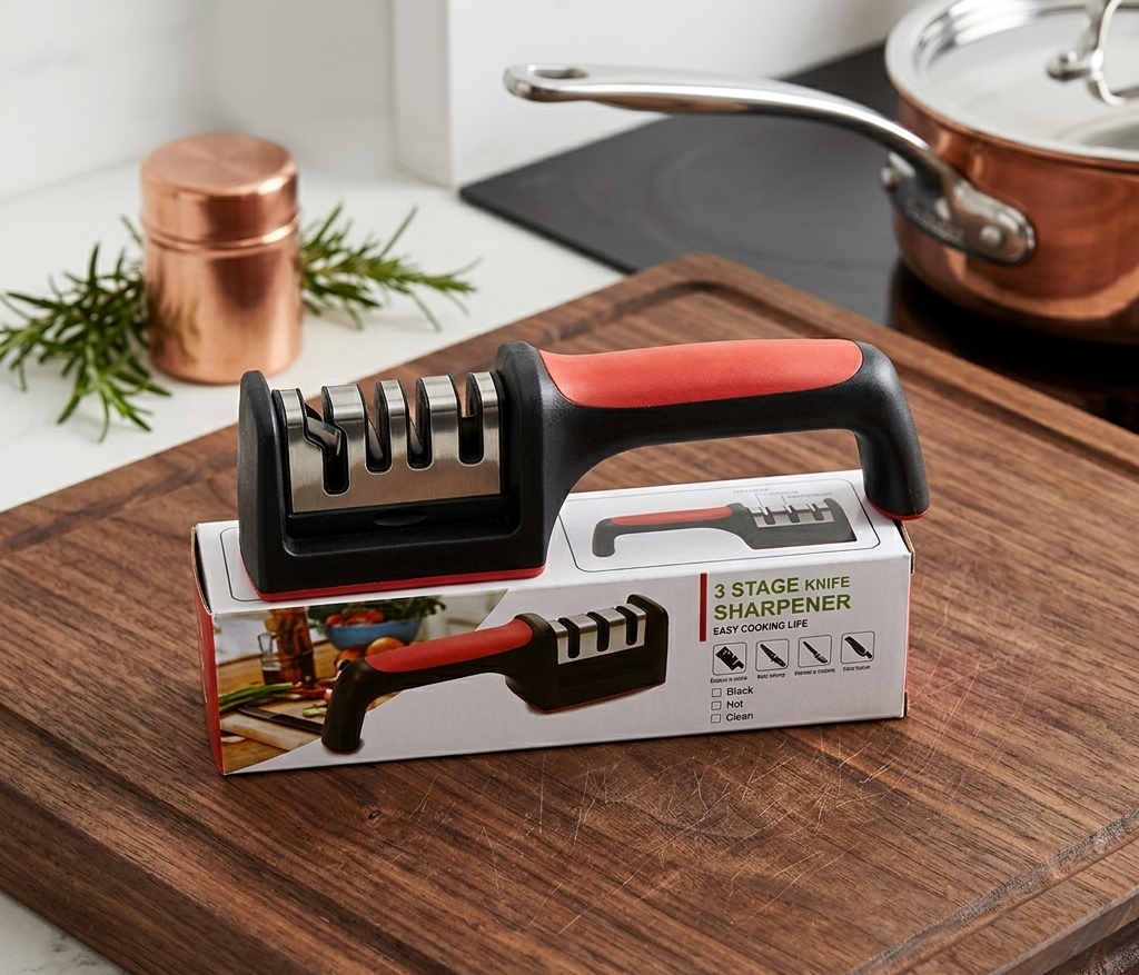 3-Stage Ceramic Heavy Duty Knife Sharpener