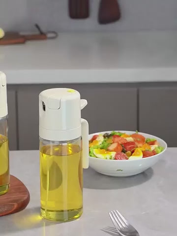 2-in-1 Oil Sprayer & Dispenser Bottle