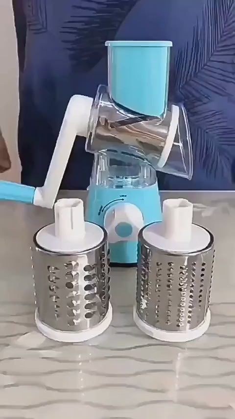 Multifunctional Roller Vegetable Cutter Hand Crank